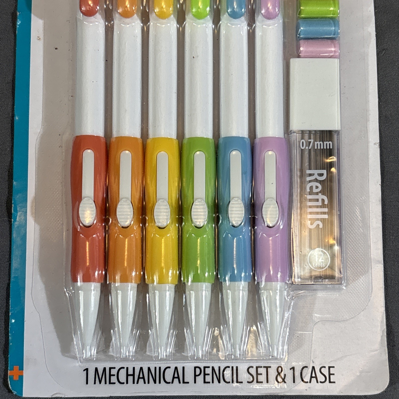 Pen+Gear #2 – 6 Colors, Mechanical Pencil Set 0.7 Mm Lead 6 Pack