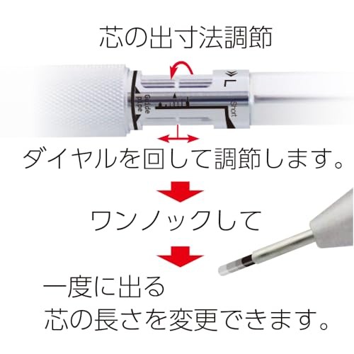OHTO Mechanical Graphite Pencil for Drafting MS01 Blue MS01-SP5-BL