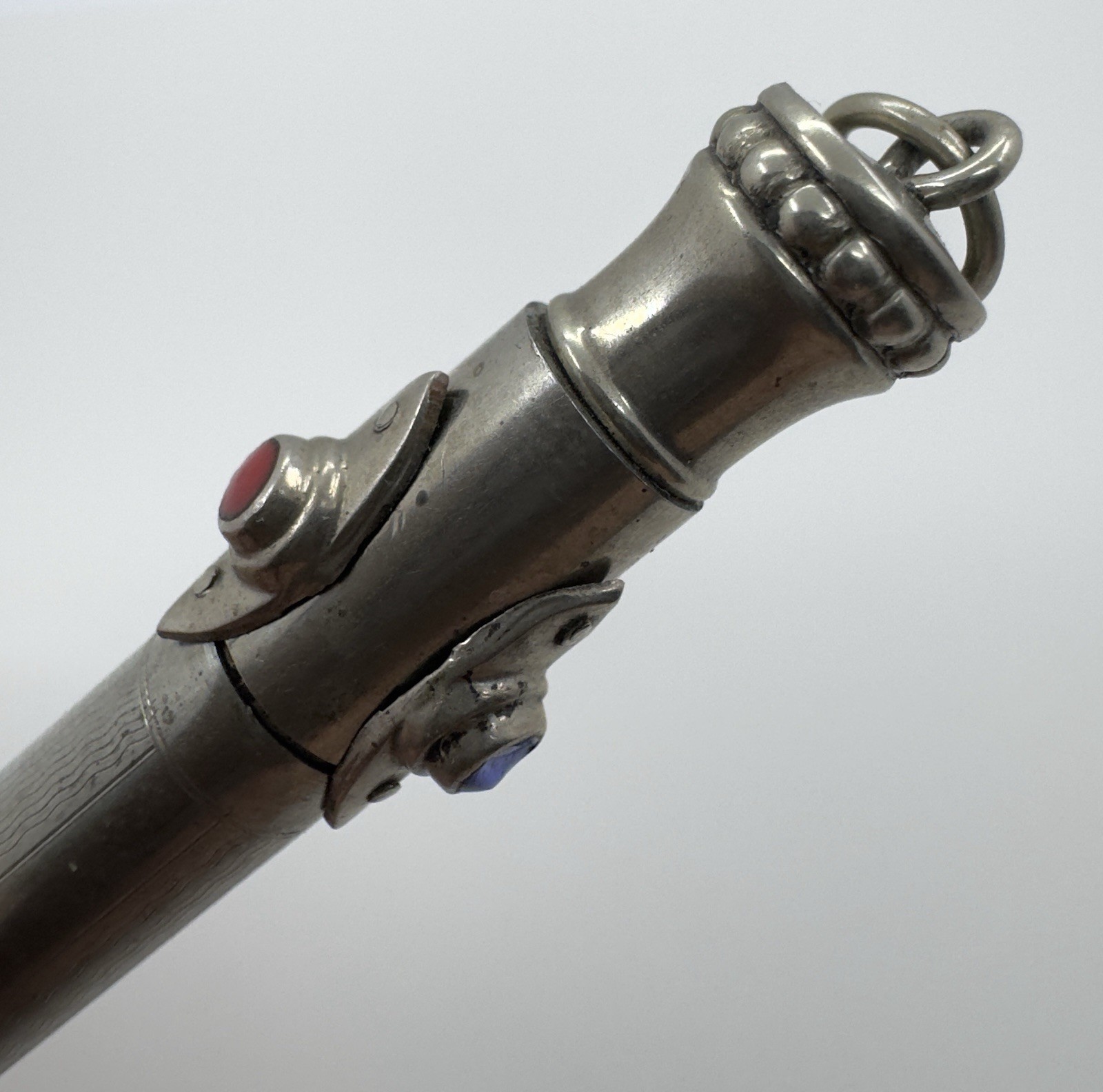 Rare German DRGM Art Deco Guliioché 4-Color Mechanical Pencil c. 1930s – Working