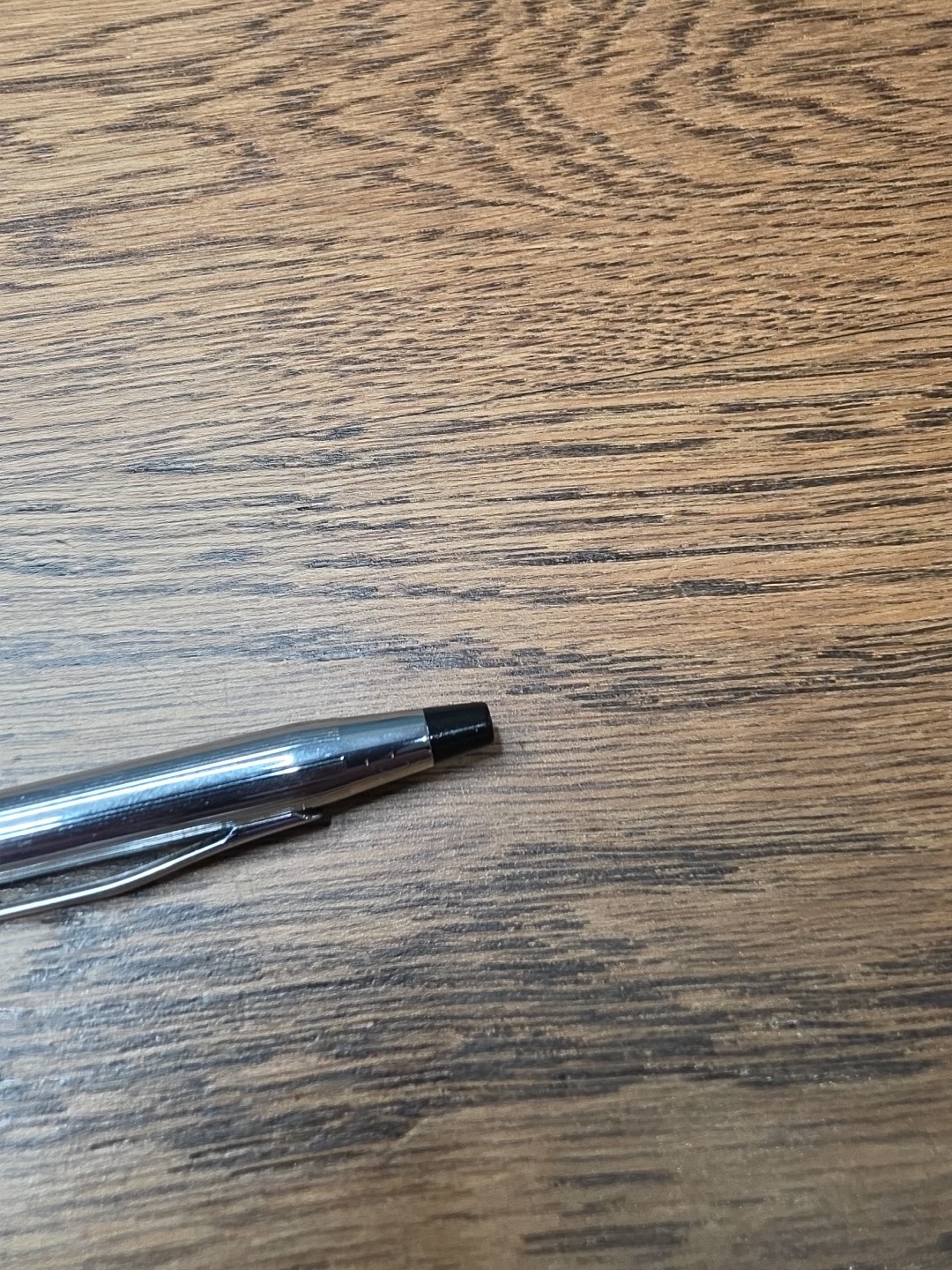 Cross Classic Century Vtg Mechanical Pencil Polished Chrome Twist NO LEAD