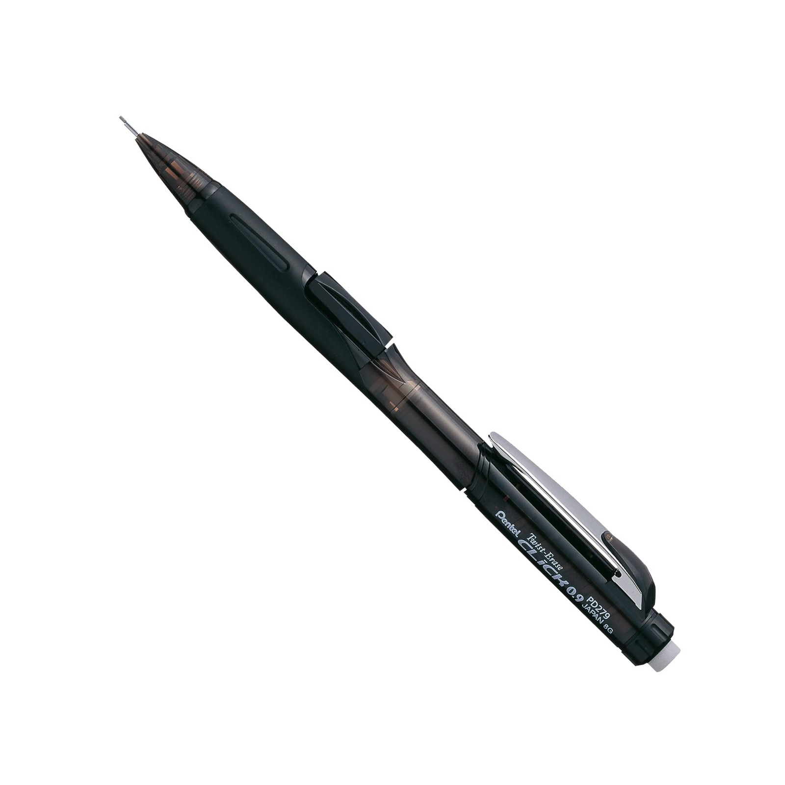 Pentel Twist-Erase CLICK Mechanical Pencil (0.9mm) Assorted Black Barrels, Co…