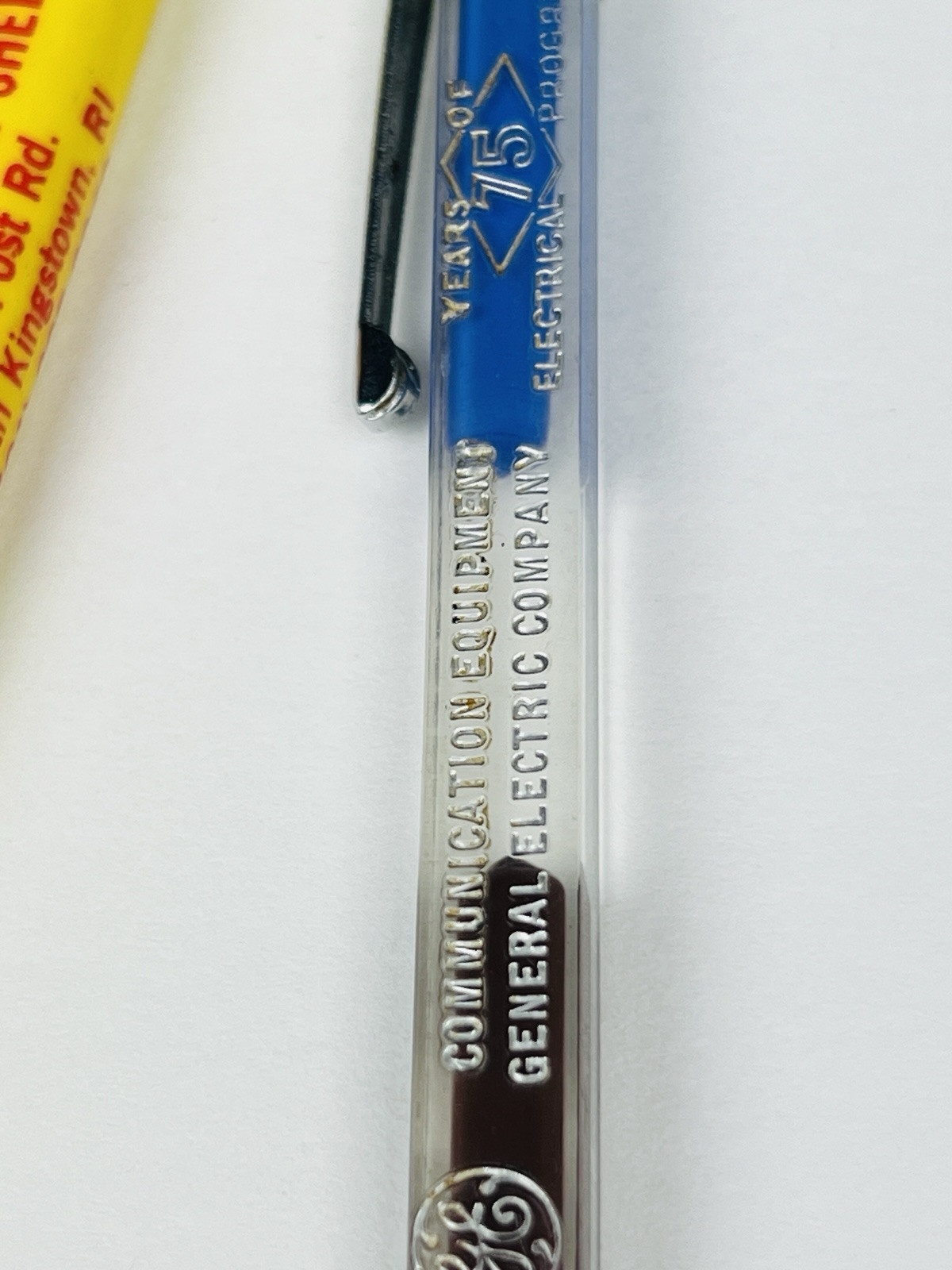 Vintage Collectible pens/pencils gulf, shell, GE Lietz Draftaid drawing pencils