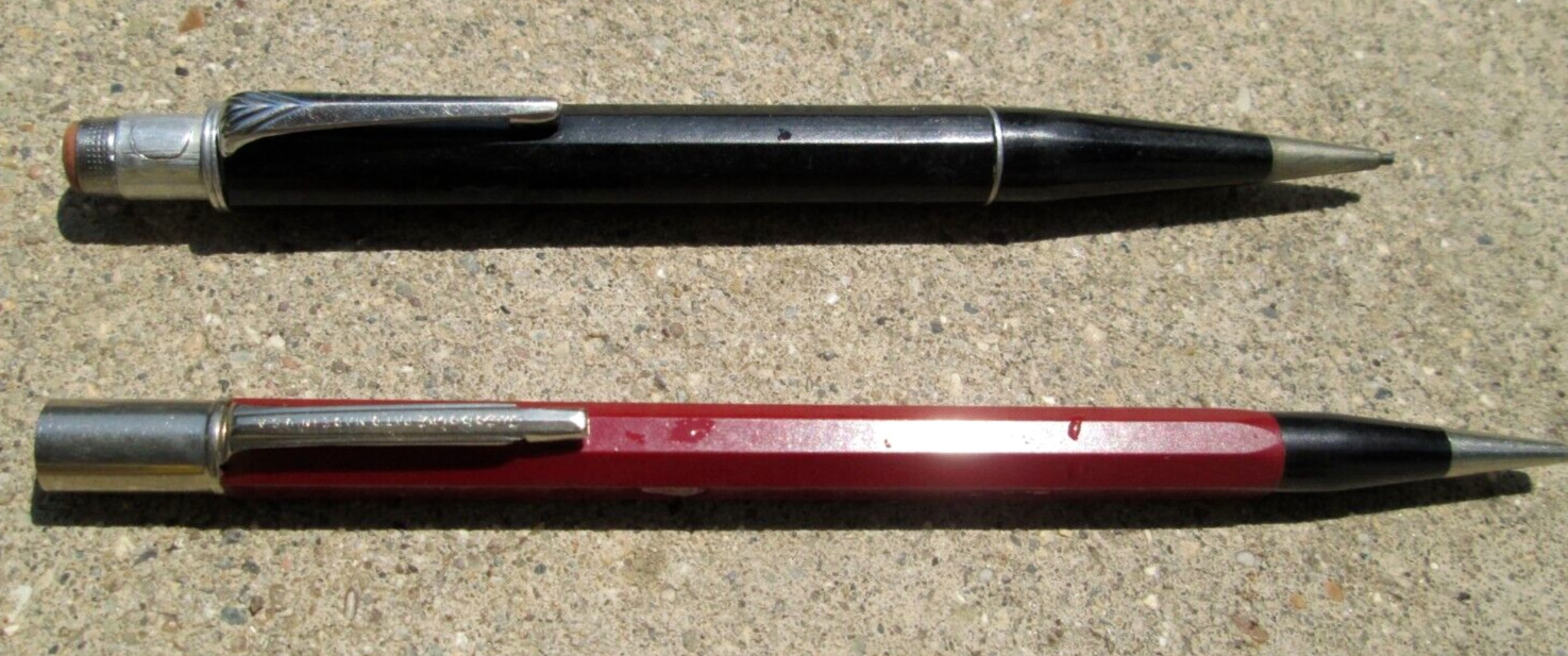 VTG Lot of 2 Mechanical Pencils From Farmers Auto Automobile Insurance Pekin IL