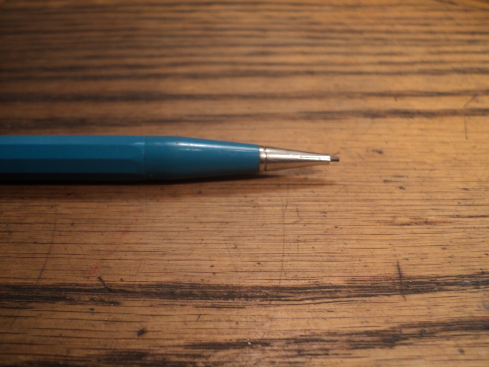 Vintage Autopoint Mechanical Pencil Blue Body & Tip 5-1/2″ Long USA