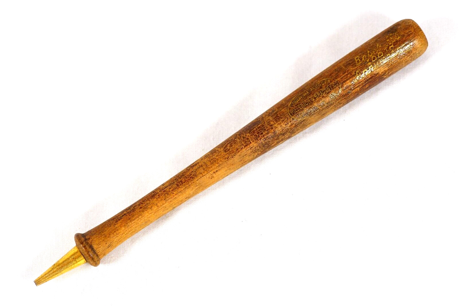 Majestic Oil Advertising Louisville Slugger Baseball Bat Mechanical Pencil 100th