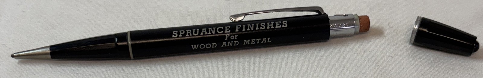 vintage MECHANICAL PENCIL ~ Spruance Finishes For Wood And Metal