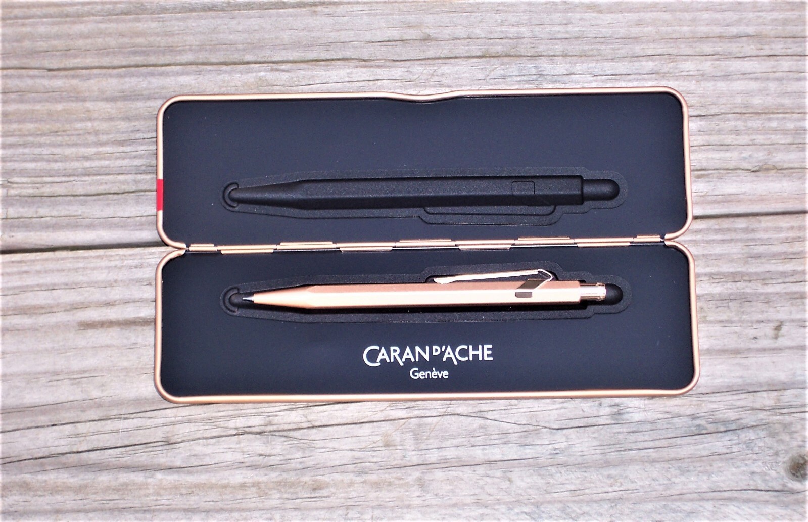 Caran D’Ache 0844 Mechanical Pencil – 0.5 mm – Limited Edition Rose/(Pink) Gold