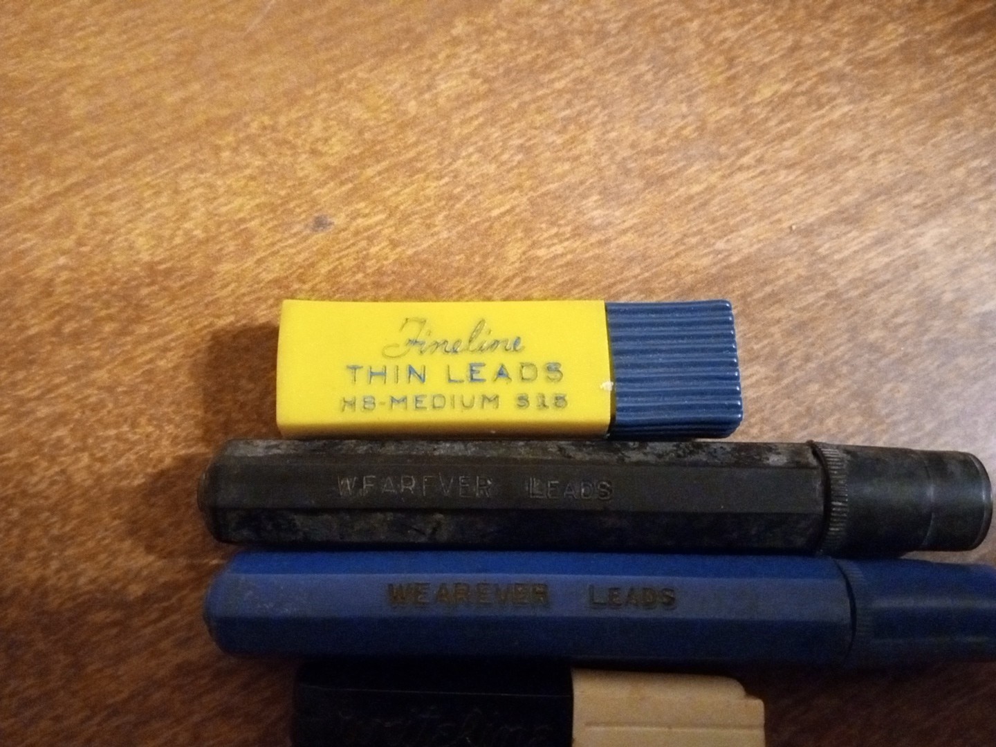 Vintage Lead Holders Lot Of 5 USA With Lead Decent Very Rare Unique Designs Htf