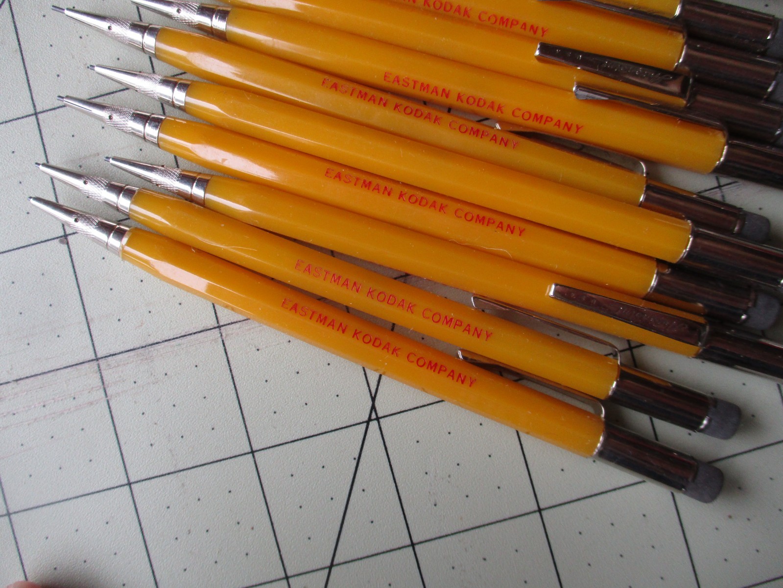 Vtg 1980s KODAK Scripto and Autopoint, USA made Mechanical Pencil Lot, 2 Pencils