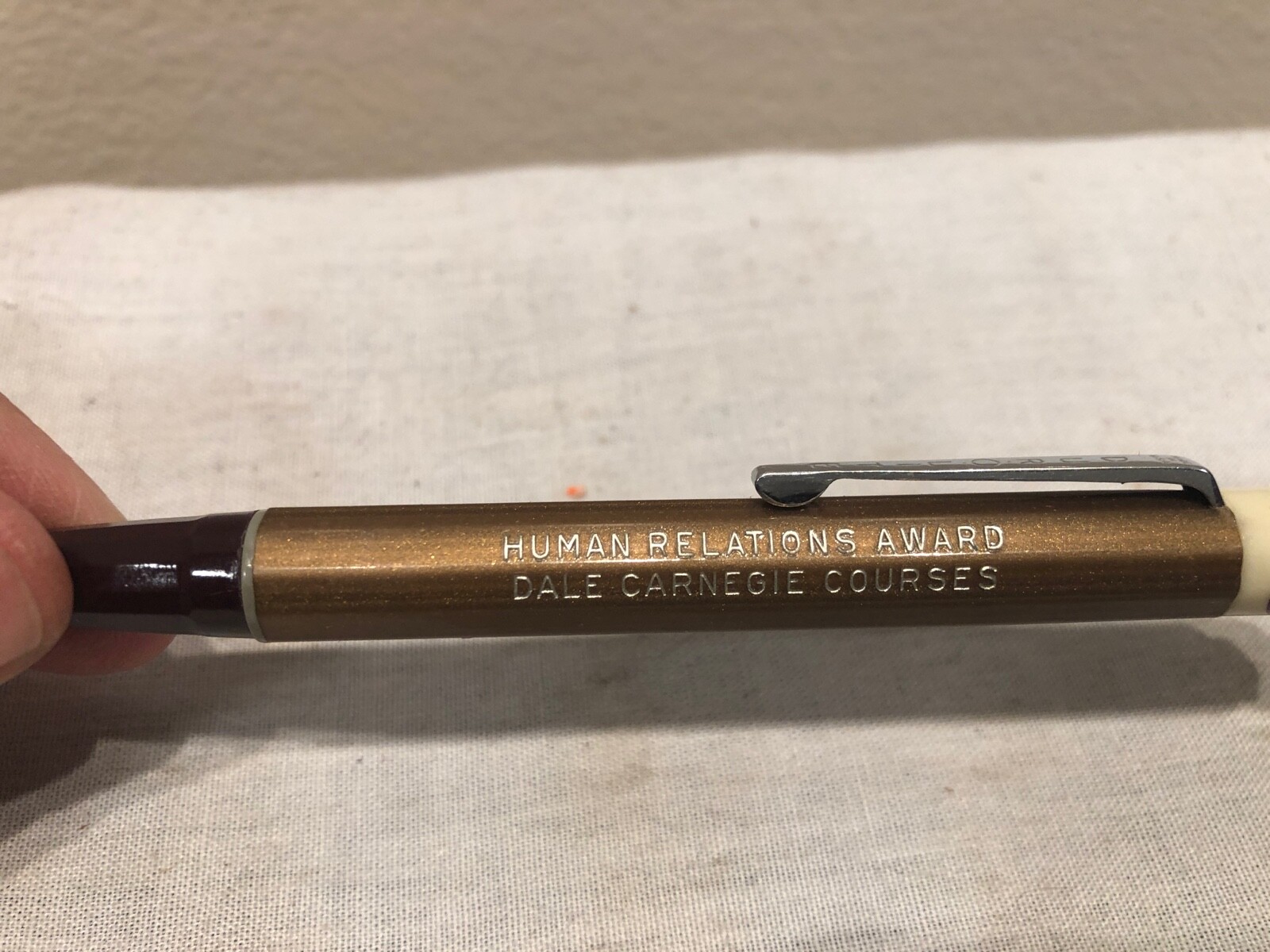 Vintage DUROLITE Mechanical Pencil Dale Carnegie Courses Human Relations Award