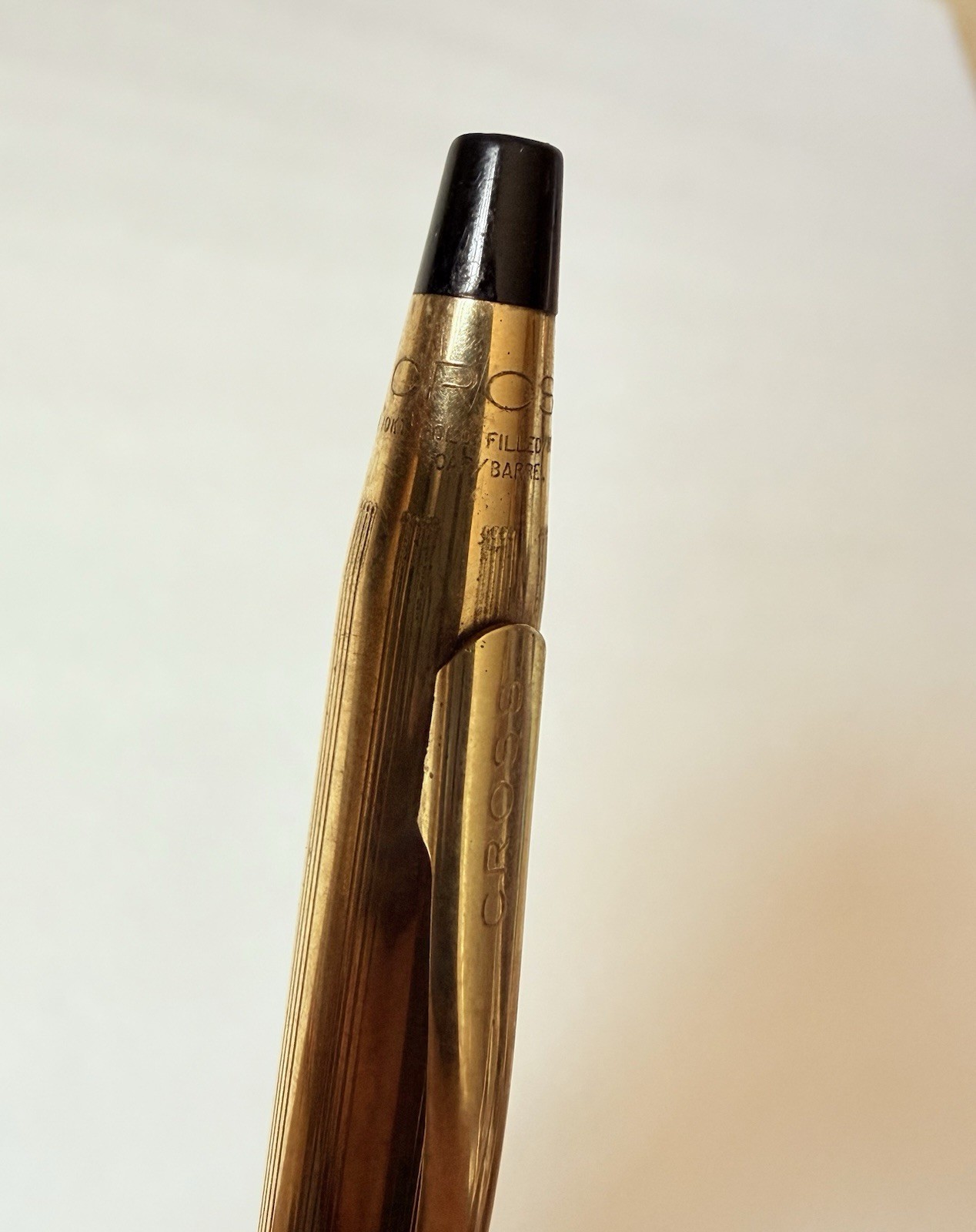 Vintage Cross Pen & Pencil Lot 1/20 12k and 10k gold filled + Mechanical Pencil