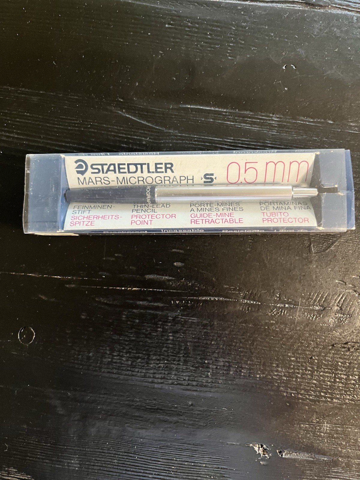 4 Staedtler 0.5 & 0.7 Mechanical Micro Pencils (1) 77210 (1) 772 15N (2) 775 07