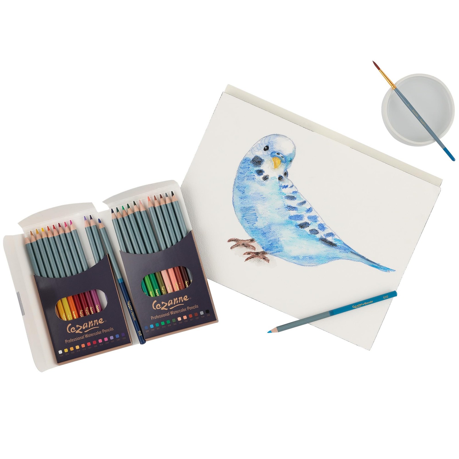 Creative Mark Cezanne Watercolor Pencil Set 24 Count (Pack of 1), Multicolor