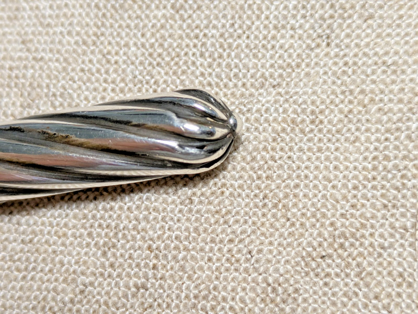 Black Starr & Frost sterling silver vintage pencil