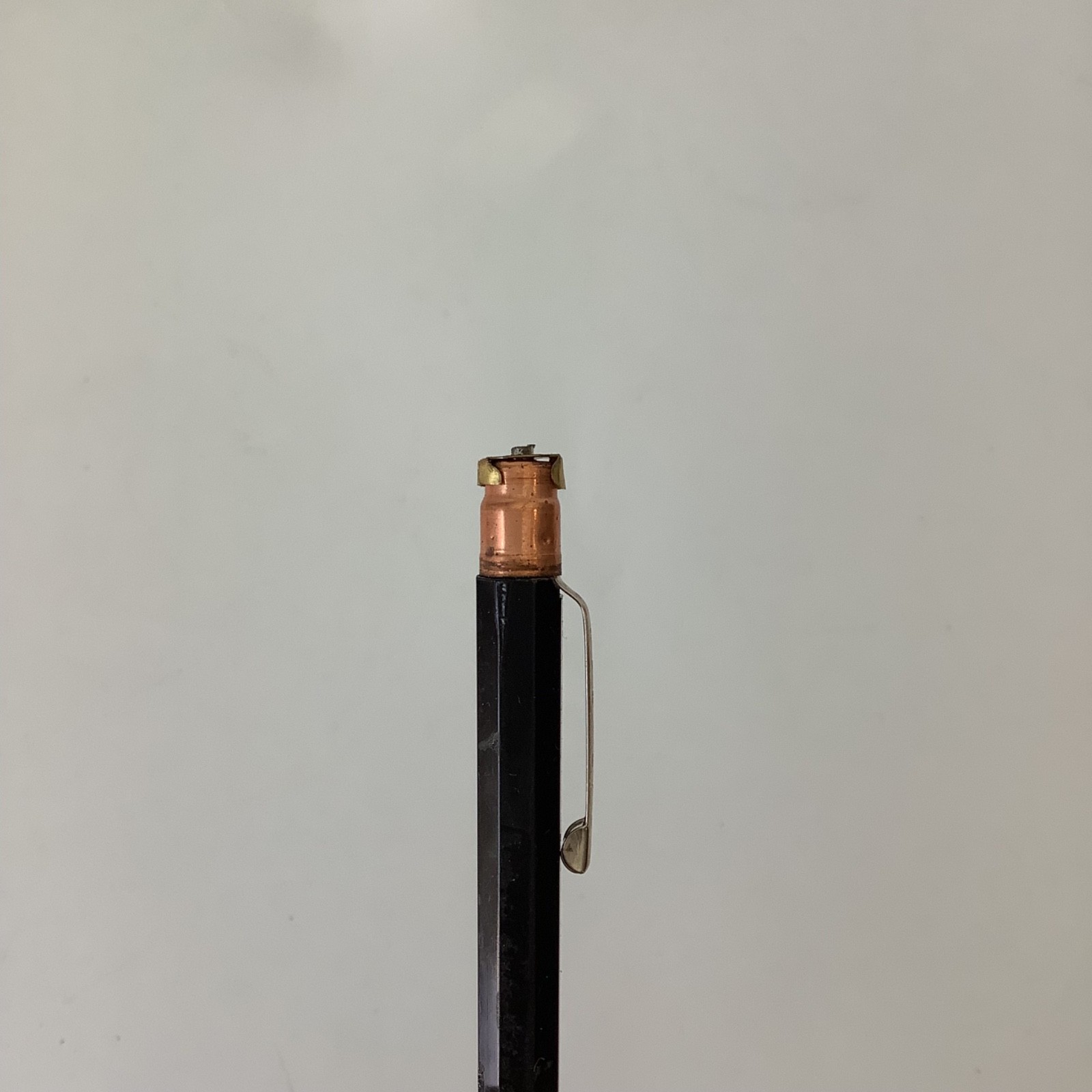 VTG Black Scripto Mechanical Pencil Continuous Twist Mechanism Metal Pocket Clip