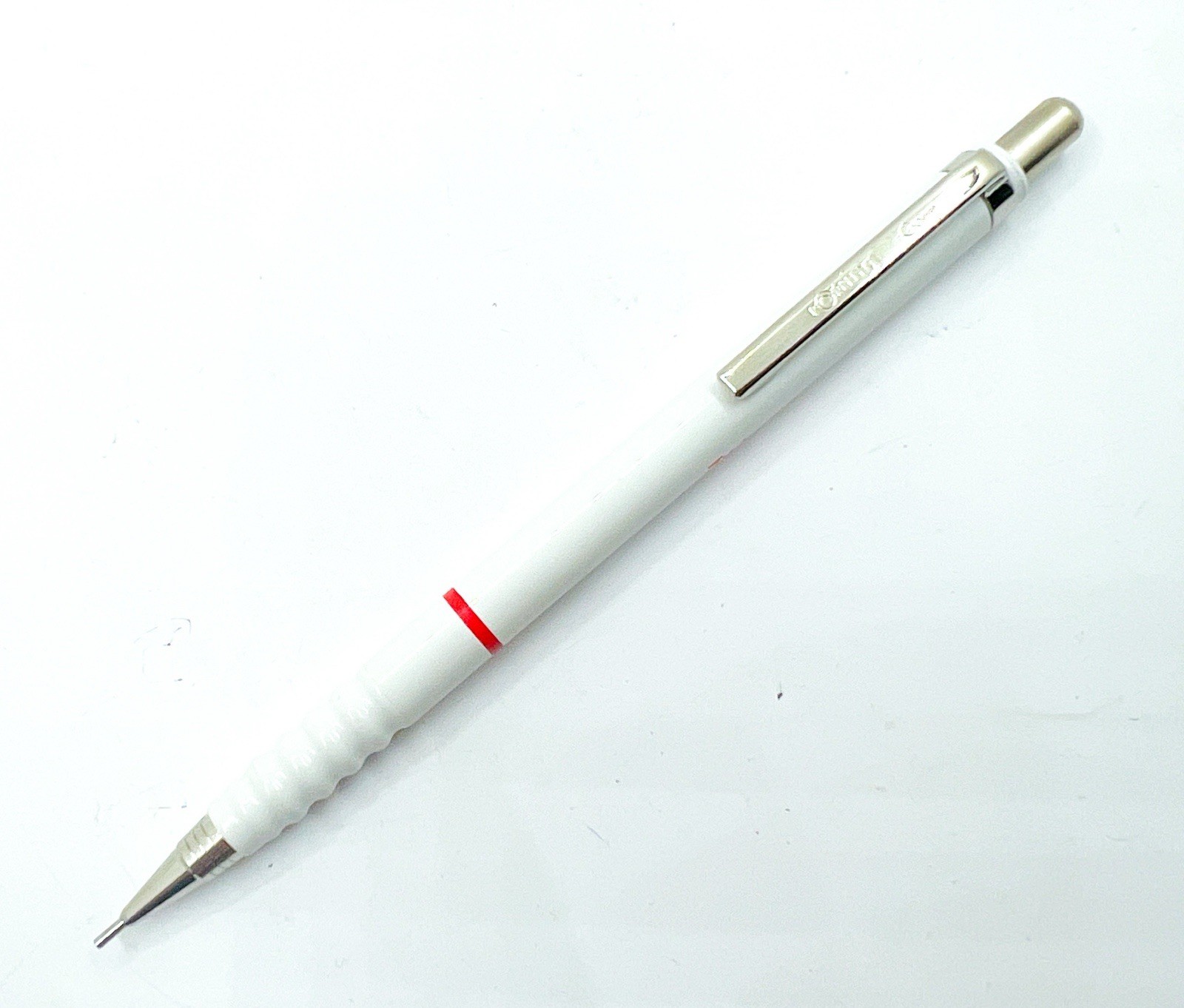 NOS rotring tikky special Mechanical Pencil White 0.9/1.0mm 0.9 1.0