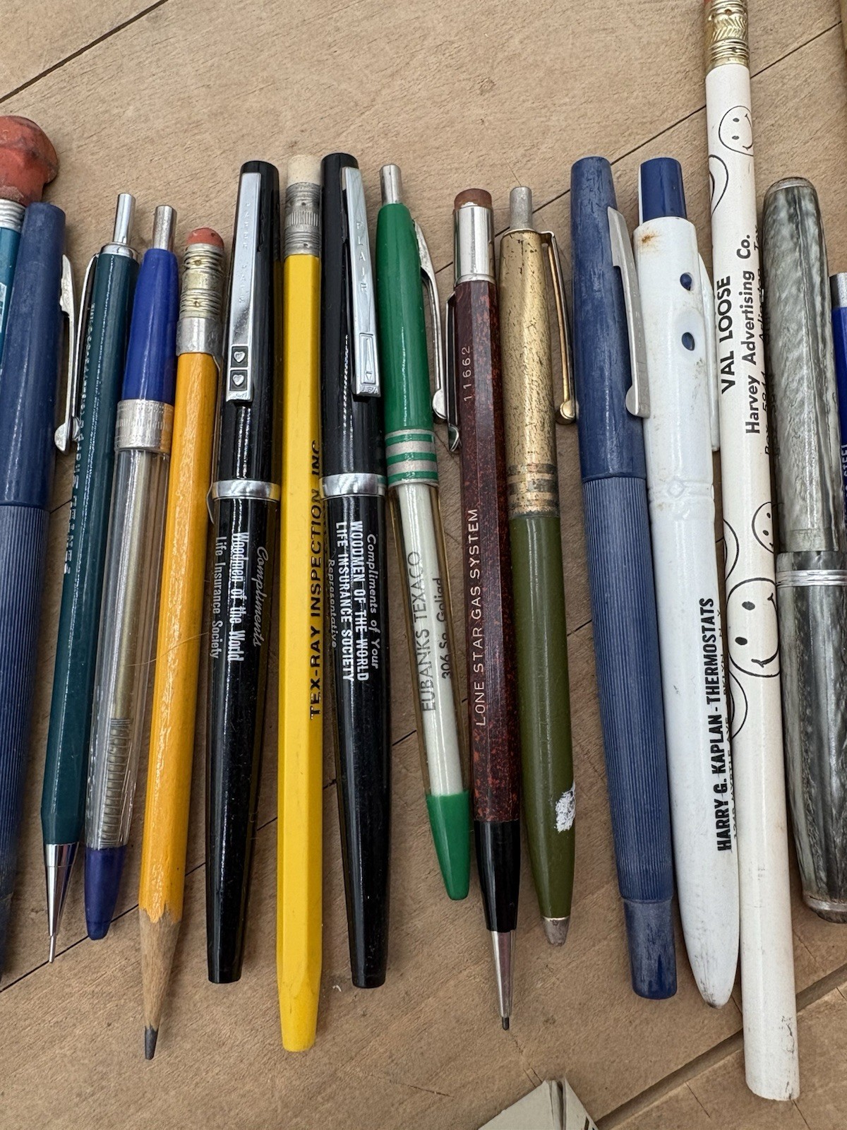 35+ Vintage Advertising Pens/Pencils/Mechanical Scripto Eberhard Faber Stenorace