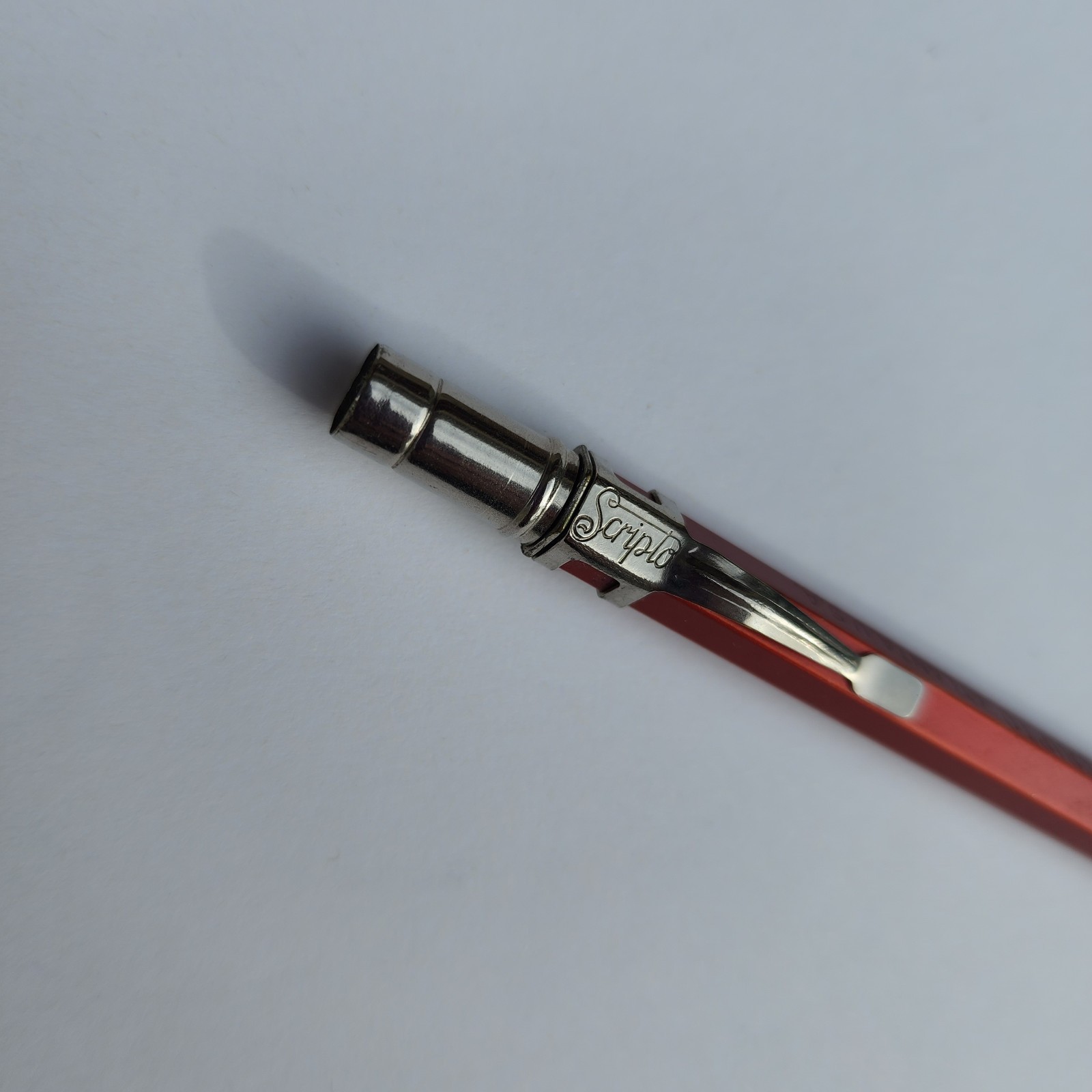 SCRIPTO No. 4 – 47 MECHANICAL PENCIL RED Orange Tone