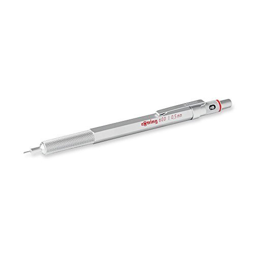 New Rotring 600 Silver 0.5mm Mechanical Pencil 1904-445 from Japan