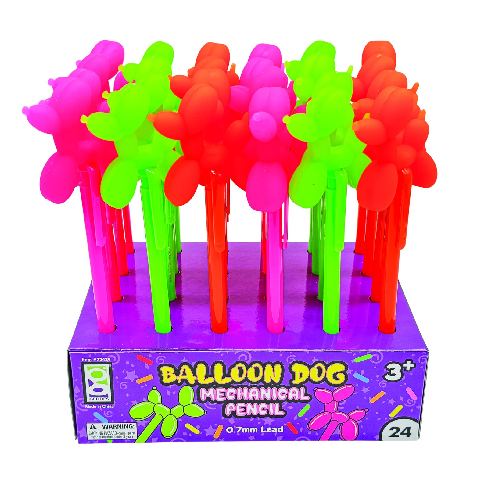 Raymond Balloon Dog Mechanical Pencil – Pack of 24 – Cute and Durable Writing…