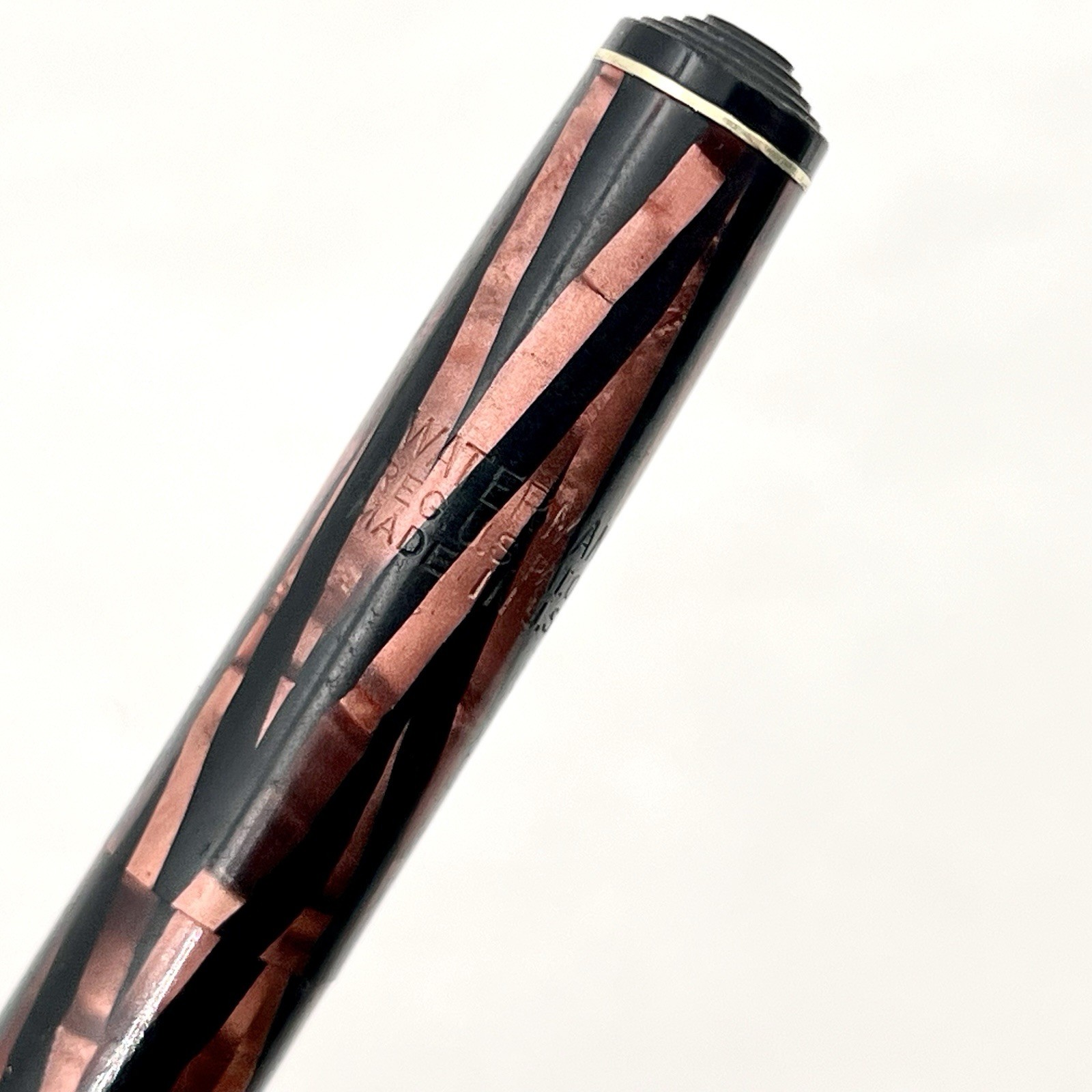 Waterman Copper Ray Celluloid Mechanical Pencil 5-1/8″ 1.1mm – Works