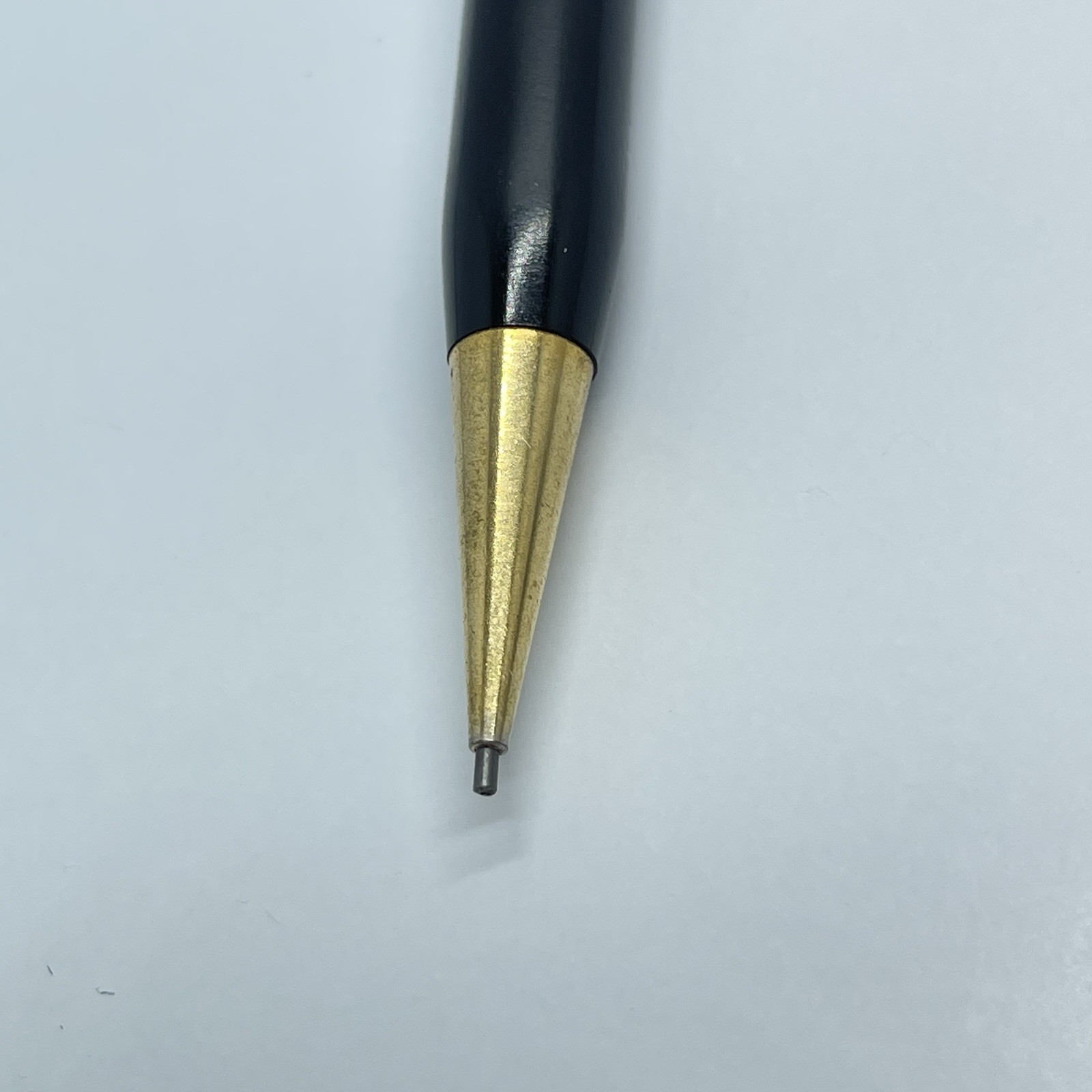 Penman USA Black and Gold Tone Mechanical Pencil with Name ” Fern Able” Vintage