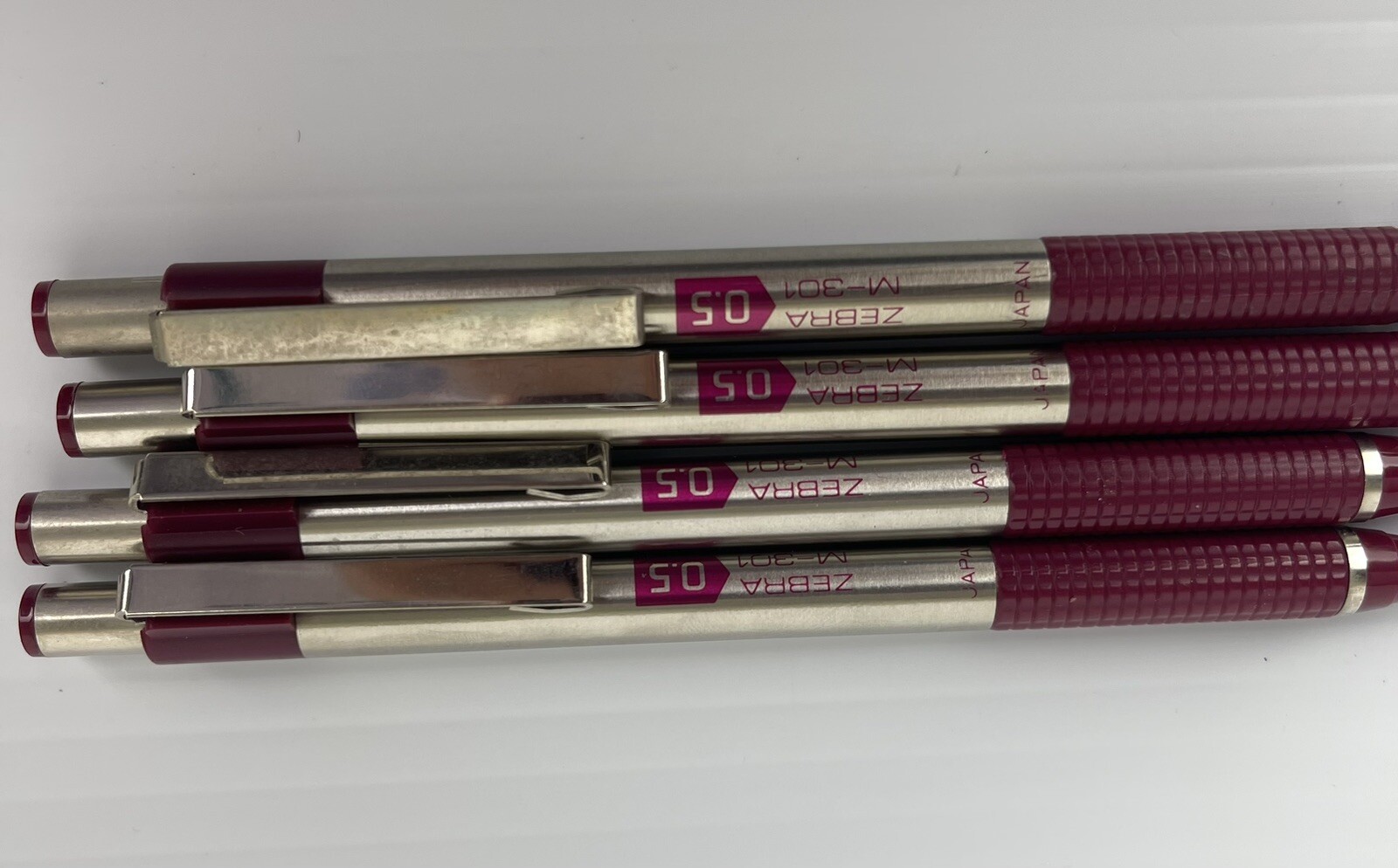 Vtg Zebra Japan Mechanical Pencils 0.5mm 4 Pencils