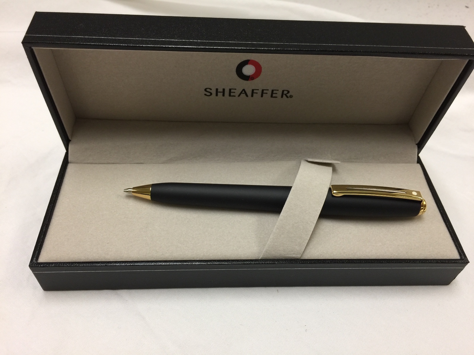 Sheaffer Prelude Matte Black w/22K Gold 0.7 Pencil 100% Authentic – USA Seller