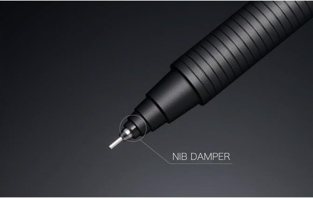 Uni M5KH1P.23 Kuru Toga Metal 0.5mm Mechanical Pencil Phantom Gray from Japan