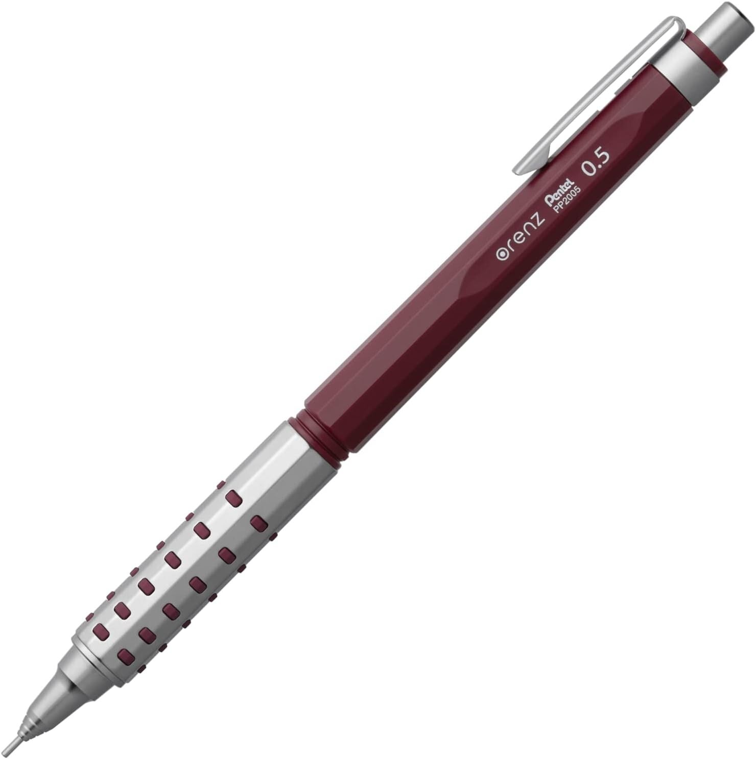 Pentel Mechanical Pencil Orenz AT 0.5mm Dark Red XPP2005-B