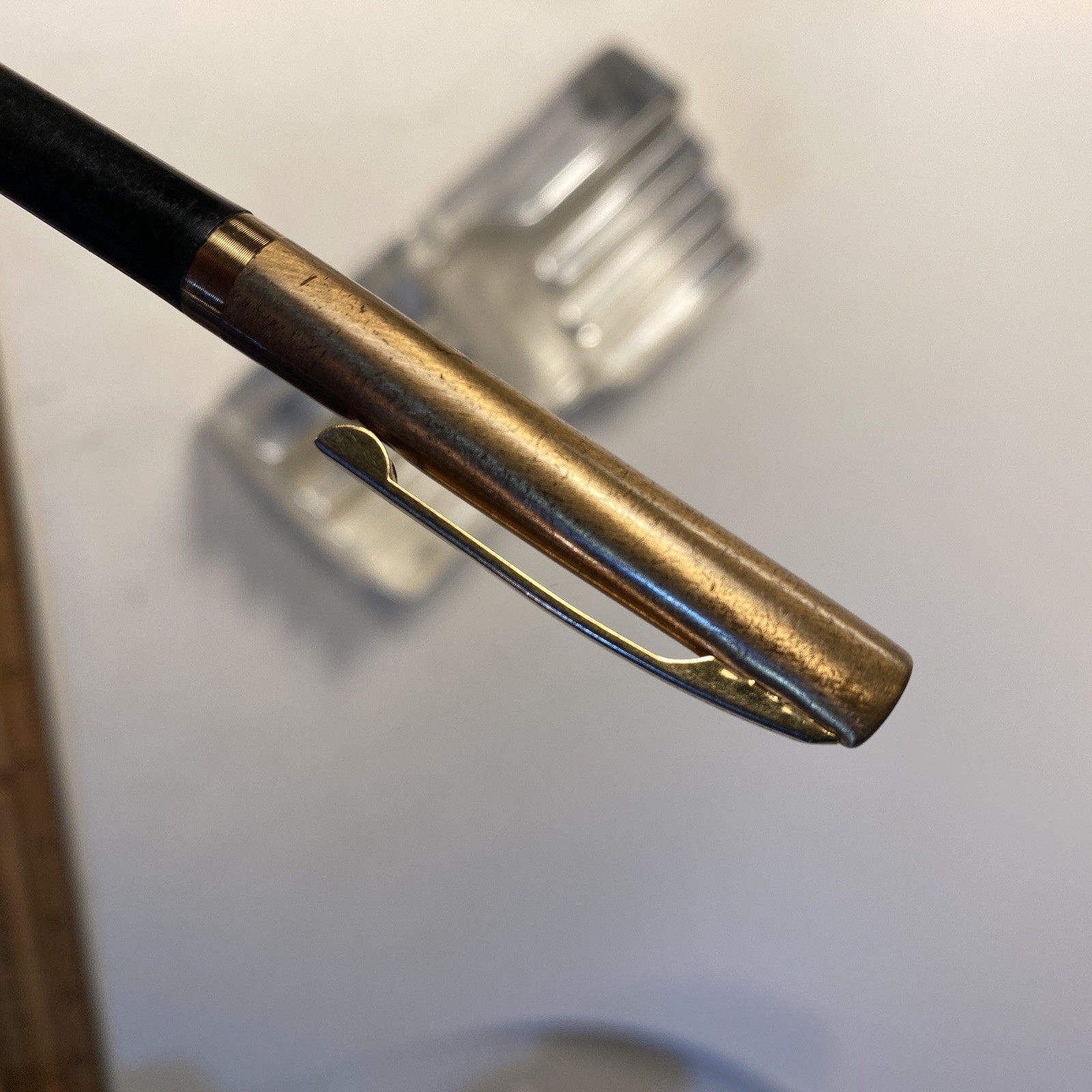 Vintage Rocket Mechanical Pencil Black & Gold