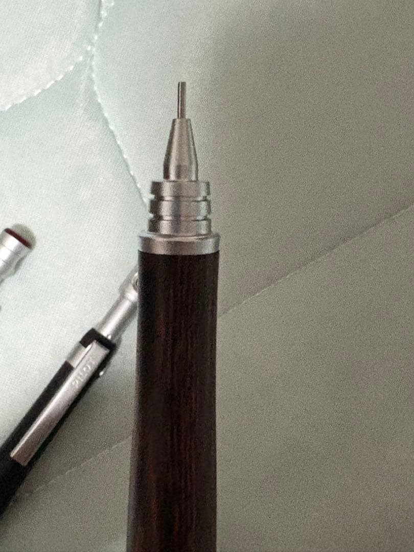 Pilot S20 Mechanical 0.5mm Wooden Barrel Drafting Pencil Set of 5 Japan Used