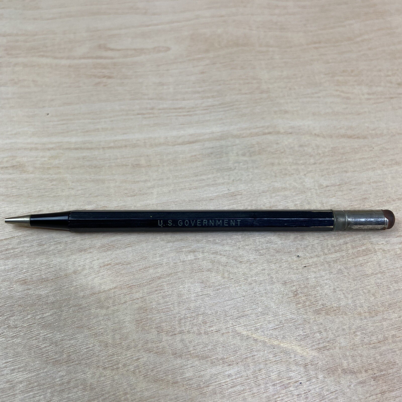 Vintage Black Dixon Rite Rite Mechanical Pencil # 119 US Government