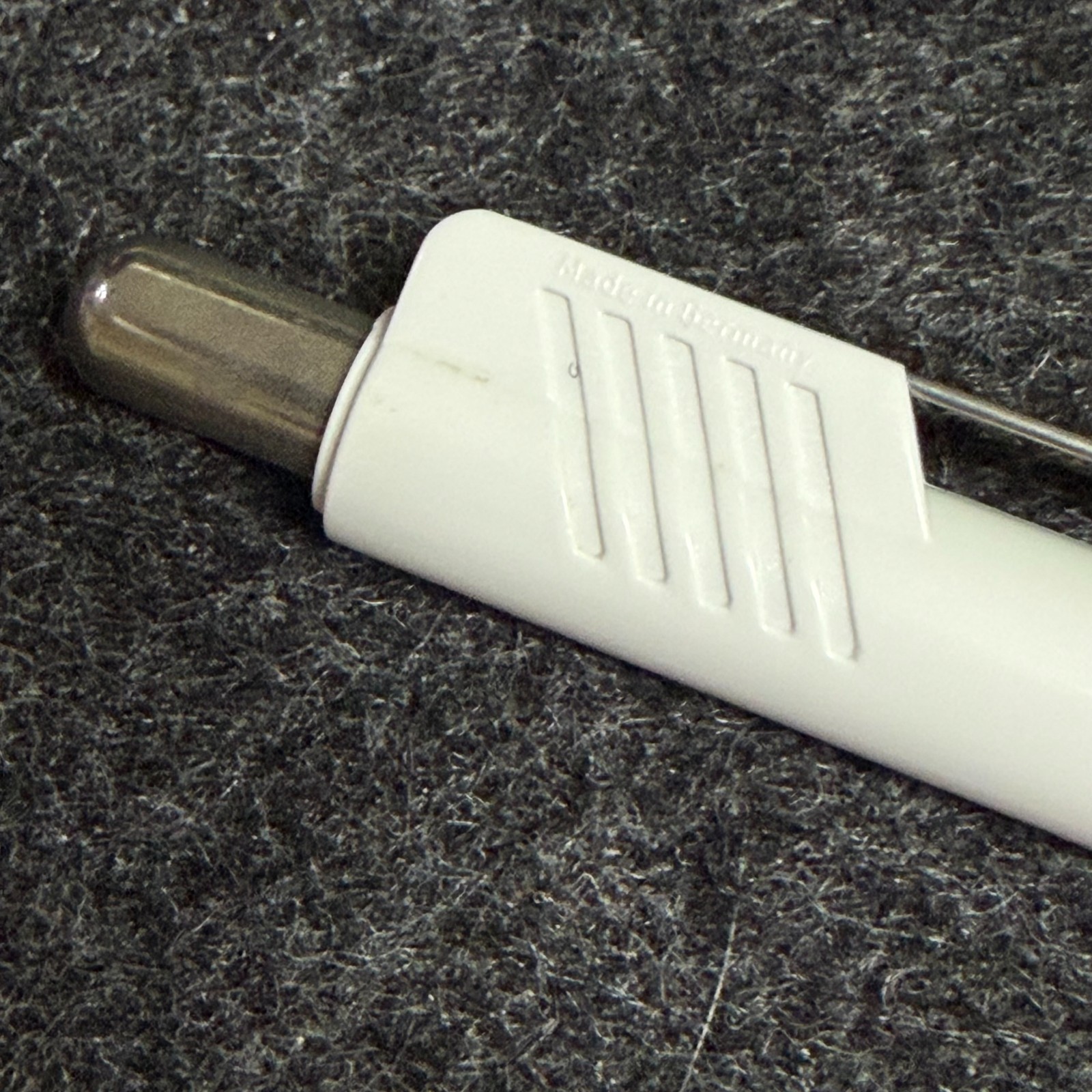 NOS Vintage rOtring Tikky SC 0.7 mm White Retractable Sleeve Rare w/ Sticker