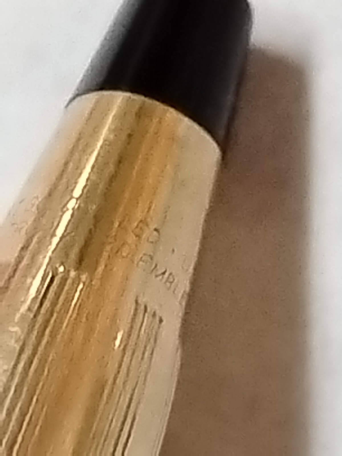 VTG Cross 10k Gold Filled Pencil with J&L Steel Logo Works-sm Dent L0#