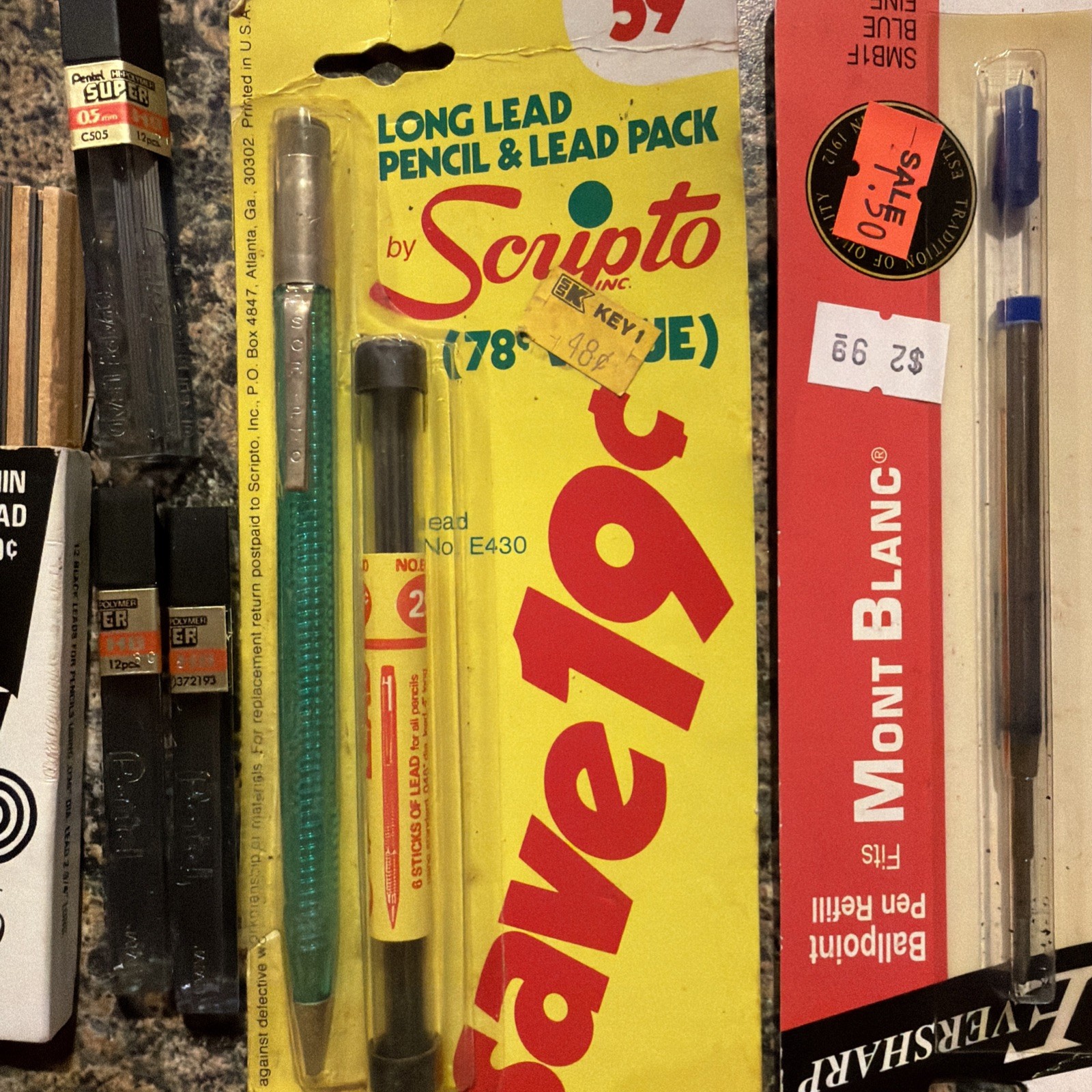 VINTAGE Classic Combo By SCRIPTO Mechanical And So Much More Vintage Pens/pencil