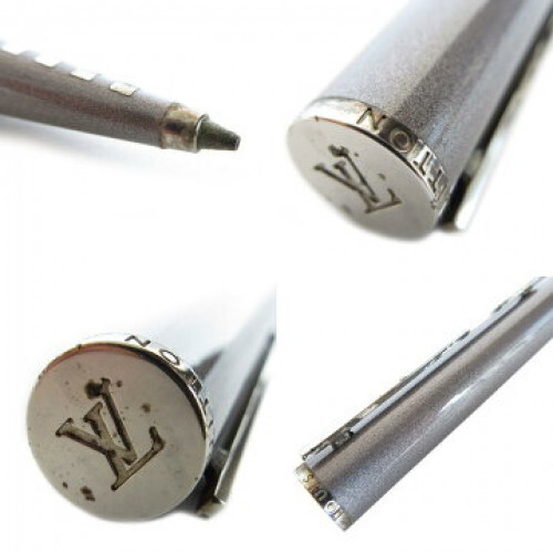Louis Vuitton Mechanical Pencil Metal Grey Unisex Free Shippi limited From JAPAN