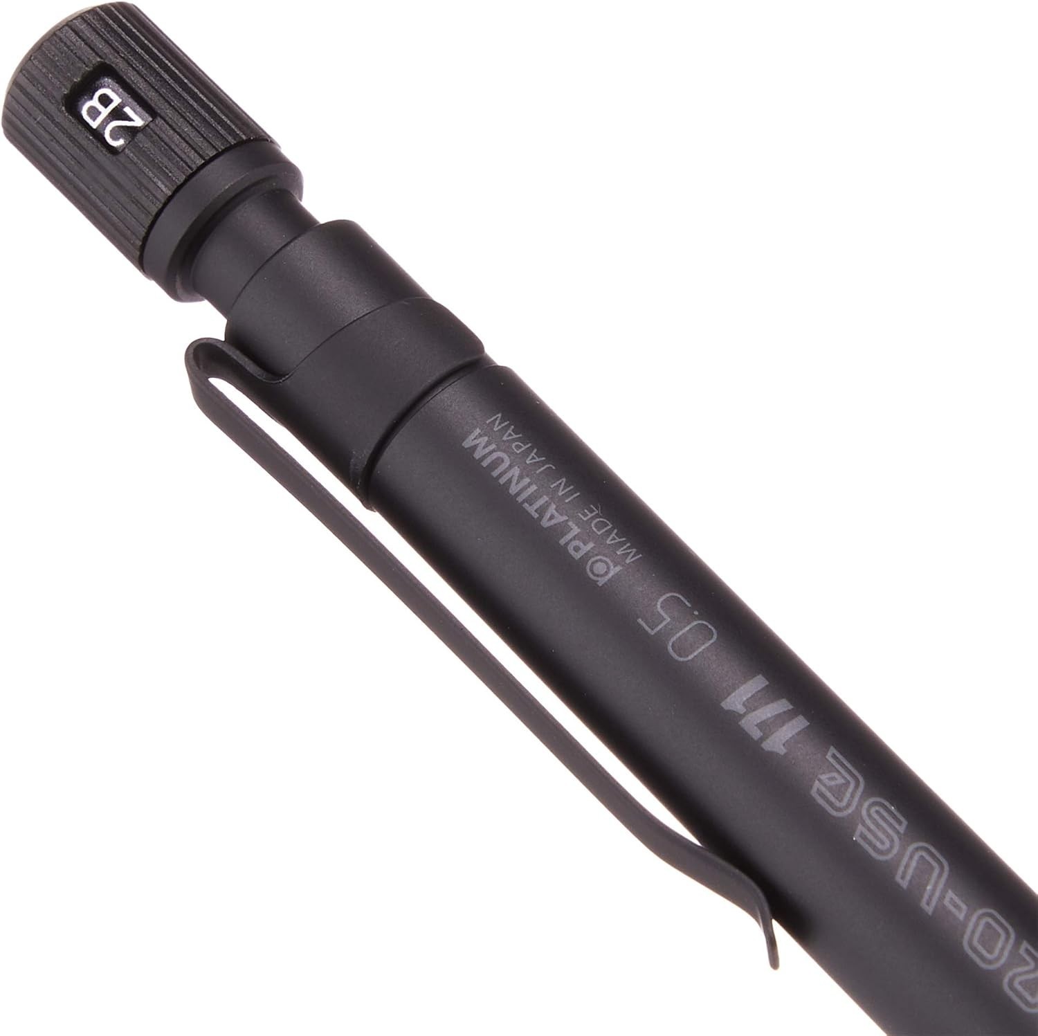 Platinum MSDA-2500B Drafting Mechanical Pencil Pro Use 171 0.5mm Matte Black new