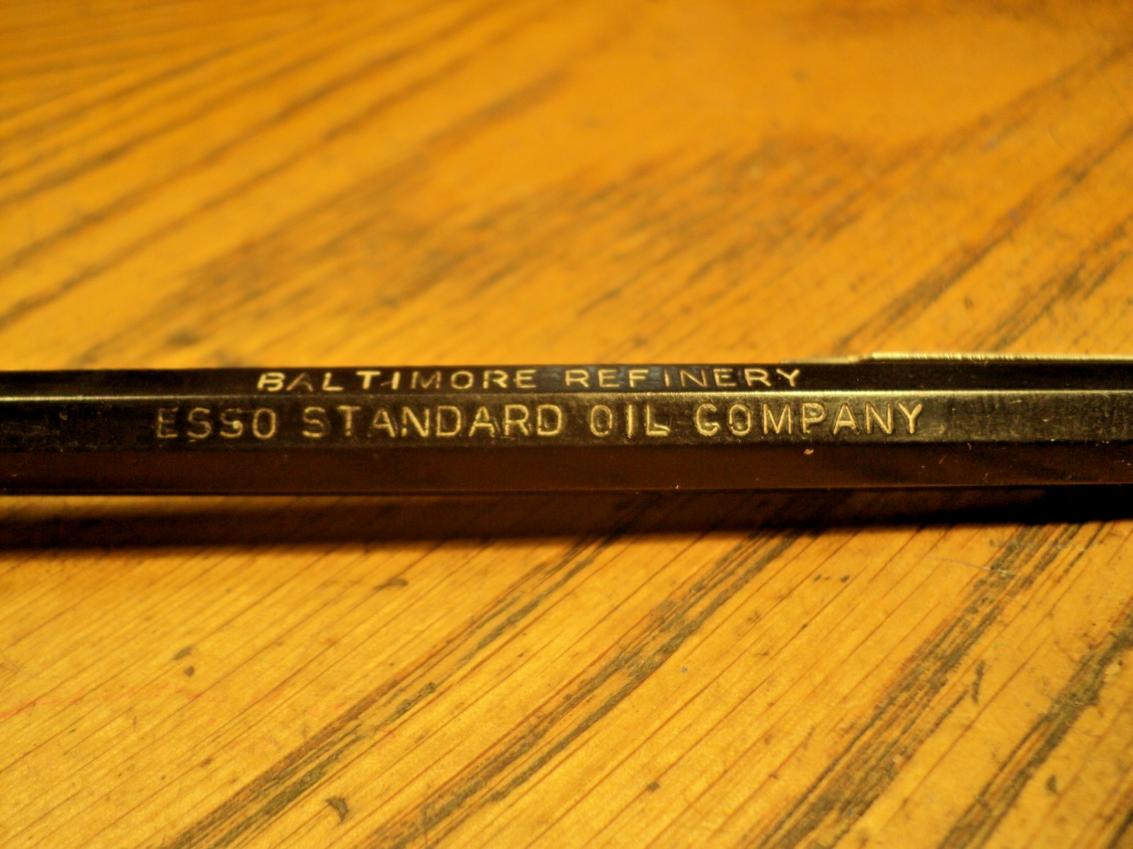 Vintage Autopoint Mechanical Pencil Esso Baltimore Refinery 5-1/2″ USA C