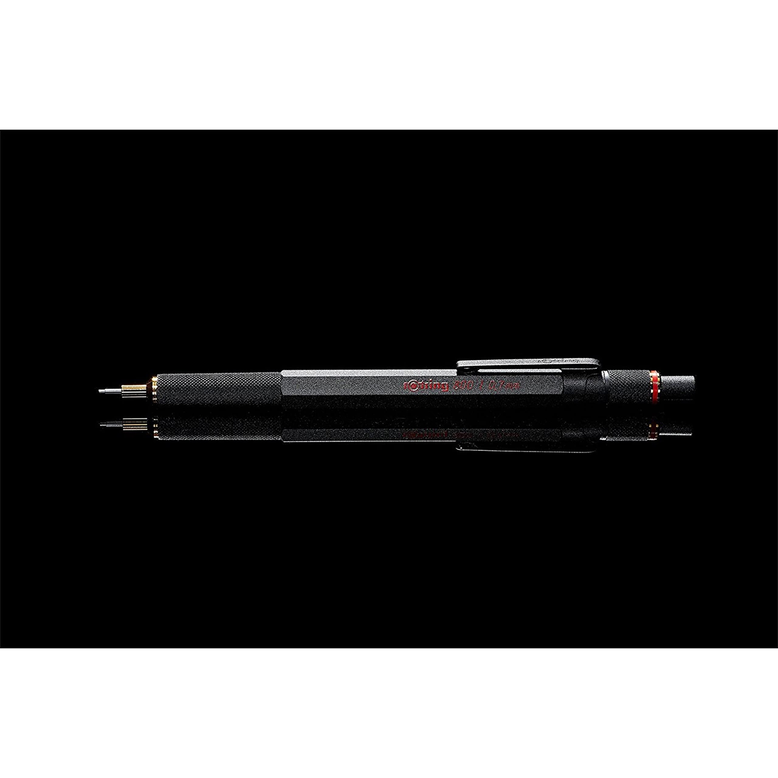 Rotring mechanical pencil 800 0.7mm black 1904446 Brass Stainless Steel Black HB