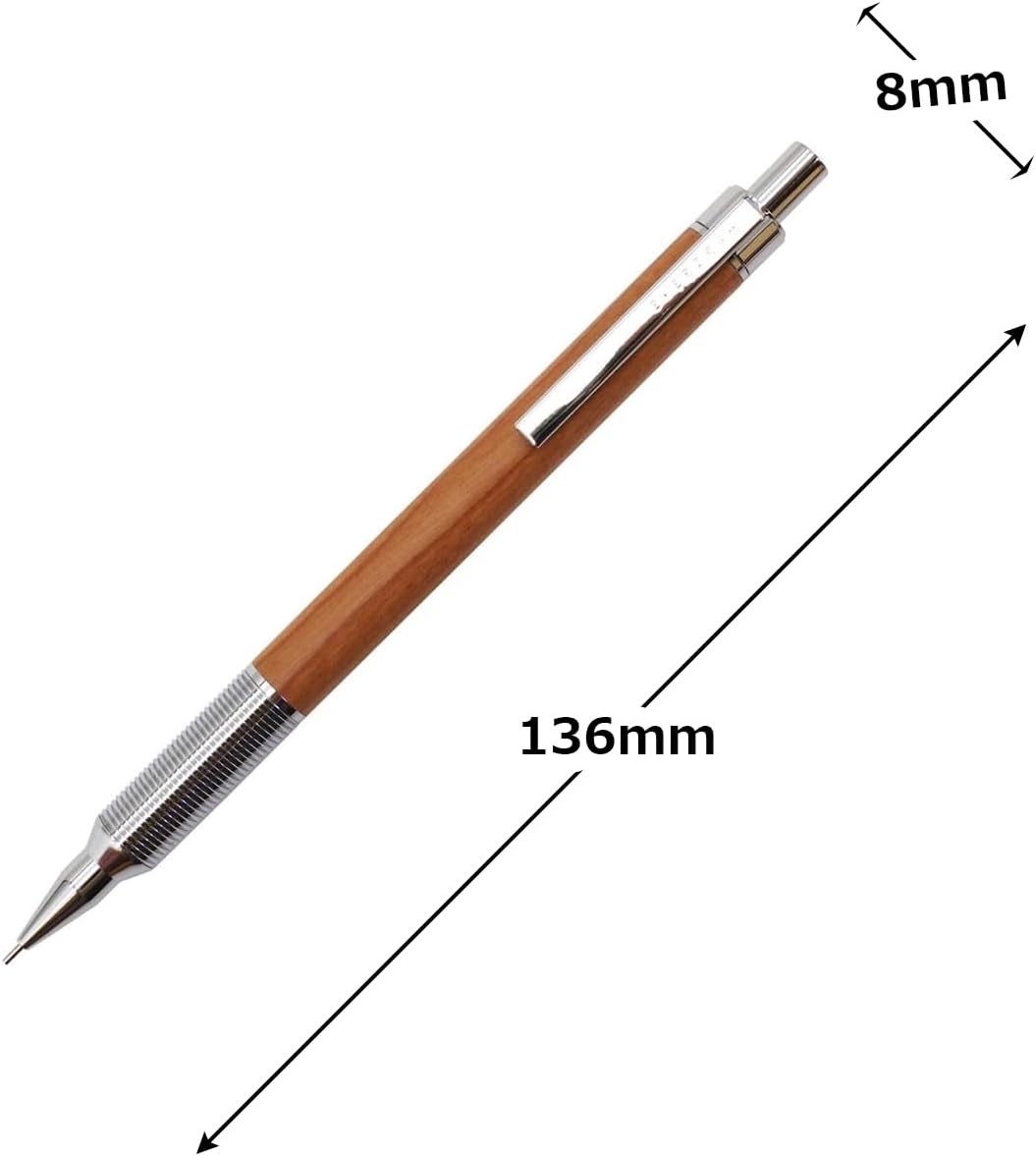 Luddite EverDraw Wood 0.5mm Cherry Wood Mechanical Pencil LDW-MP4CW-05