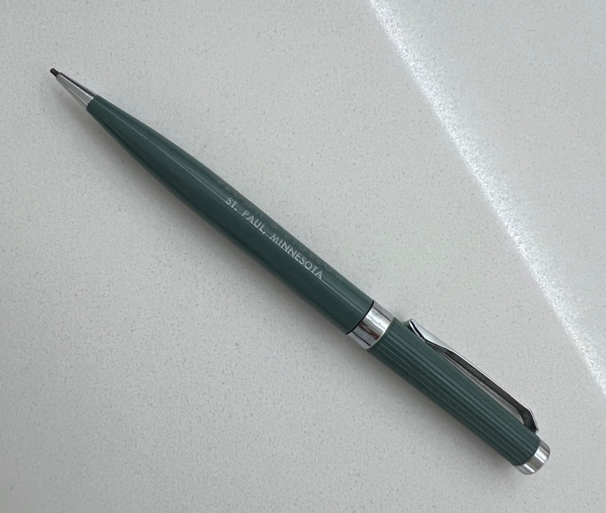 RARE VINTAGE REDIPOINT Mechanical PENCIL, Mrs Chas Ward-President, Brown&Bigelow
