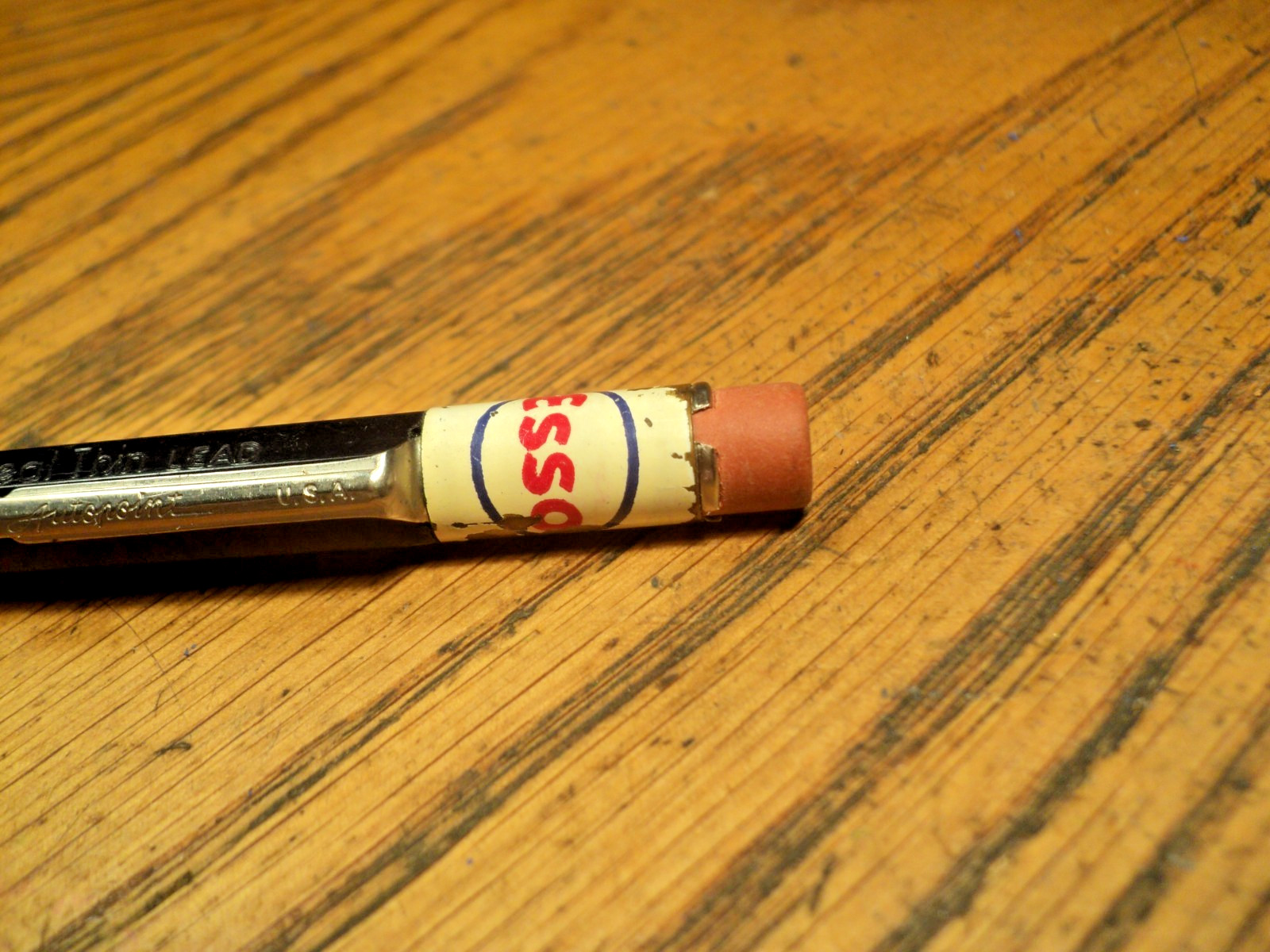 Vintage Autopoint Mechanical Pencil Baltimore Refinery Esso 5-1/2″ USA E