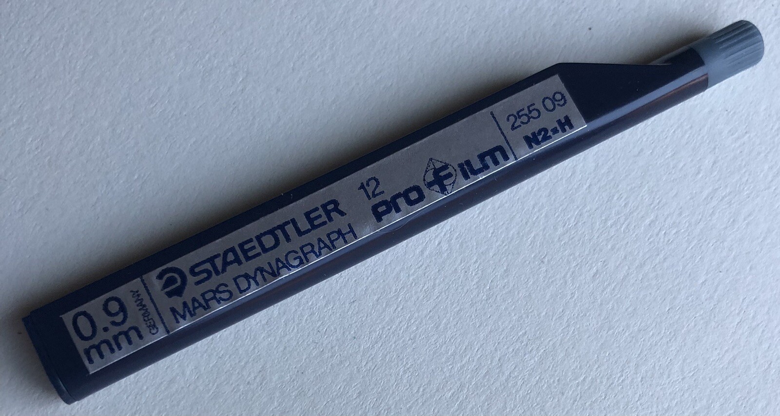 Vintage STAEDTLER Dynagraph Mars FILM Mechanical Pencil Lead .9mm NOS 12pk Tube