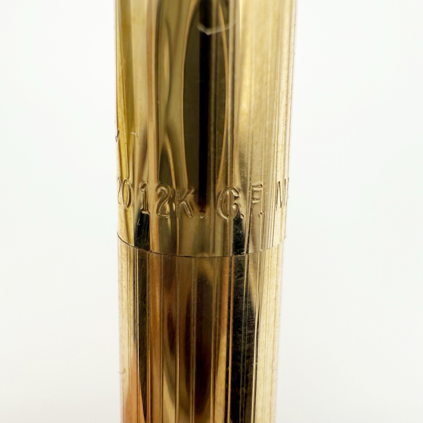 Hallmark Pen And Pencil Set 1/20 12 Carat Gold Filled With Original Box Blue Ink