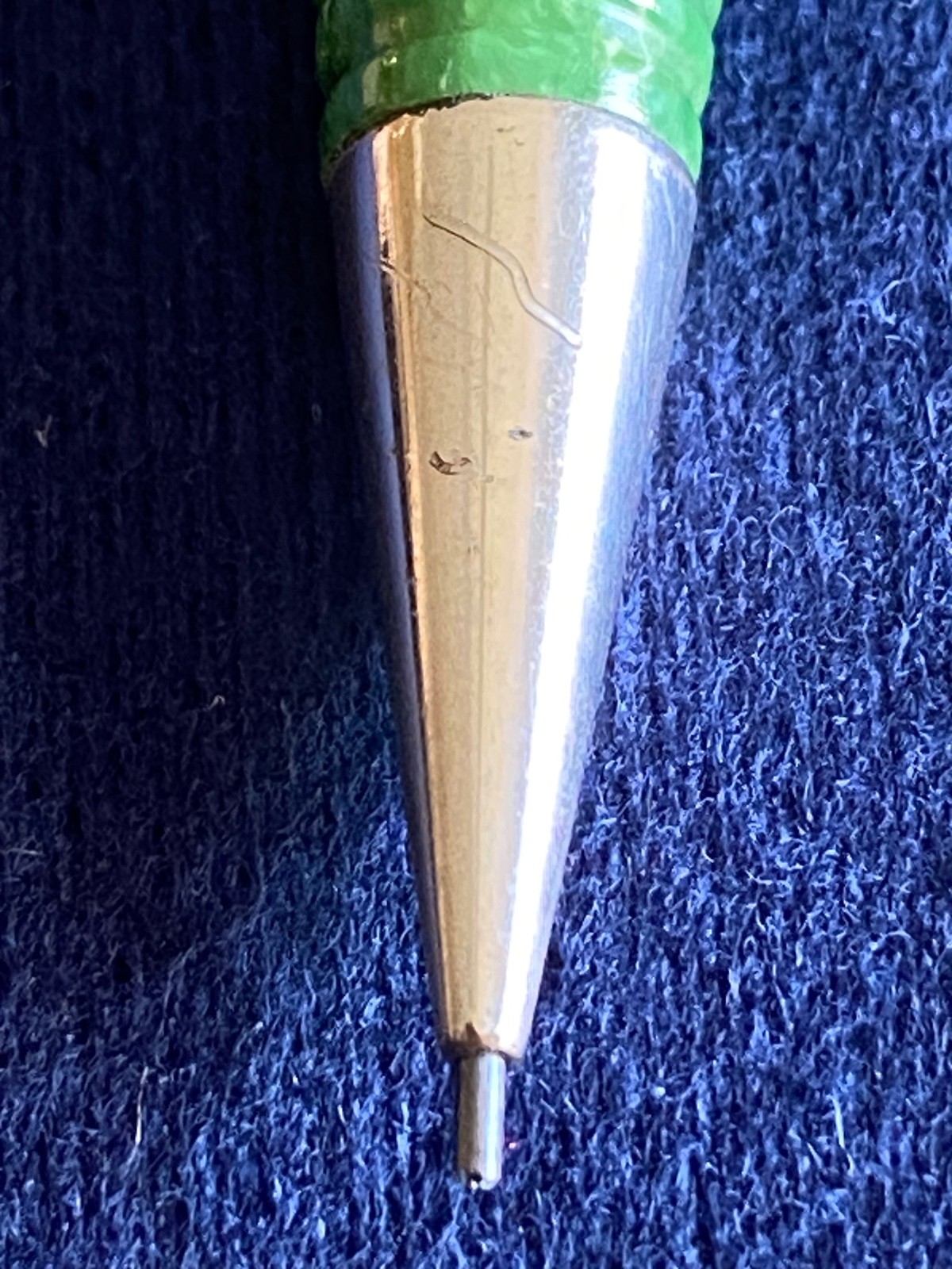 WESTERN PENCIL CO Los Angeles Jade Green Celluloid Mechanical Pencil 1920’s/30’s