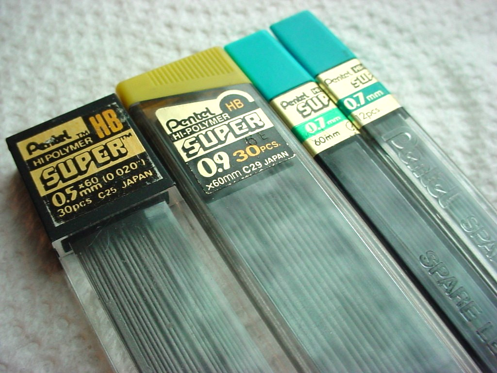 Mechanical Pencil And Refill Leads Mixed Lot JL24726 Bic Pentel Paper Mate