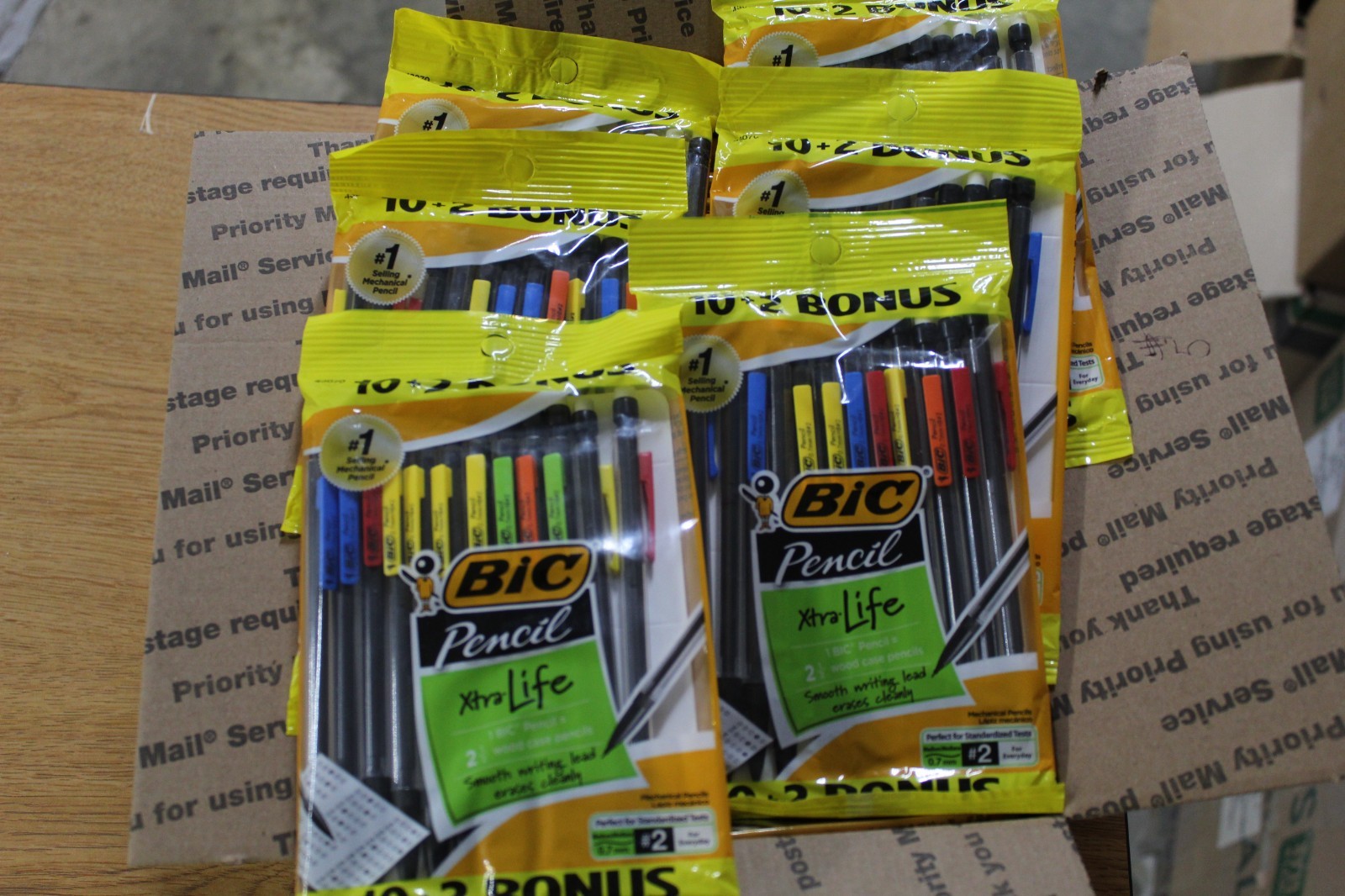 BIC Xtra Smooth Mechanical Pencil-0.7 mm-24 Pkgs (12 Pencils per Pk)-NEW