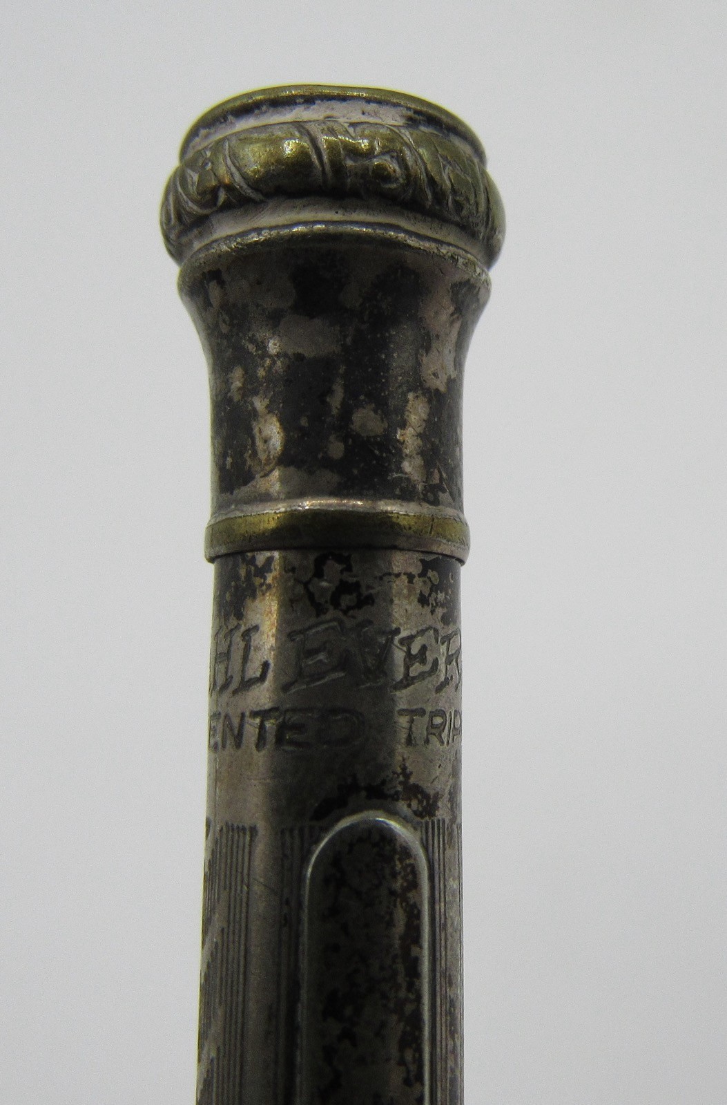 Vintage silverplated Wahl Eversharp mechanical pencil 5.25″