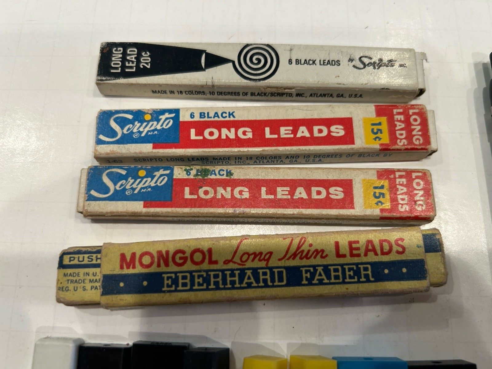 HUGE LOT Vintage PENCIL LEAD